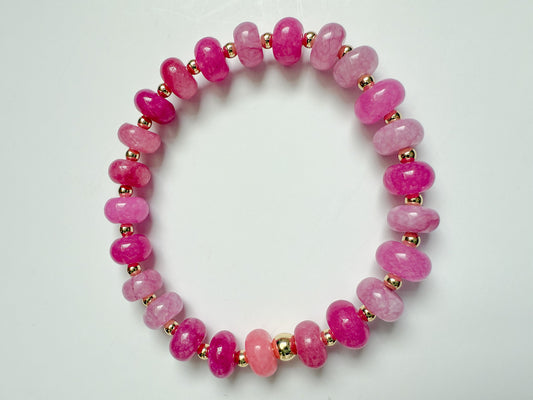 summer-bracelet-pink-beaded-hopeandraye