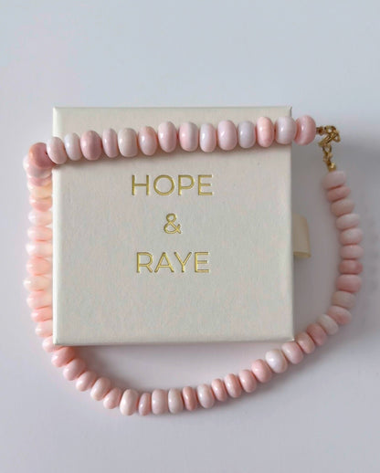 pink-opal-necklace-on-hopeandraye-branded-box